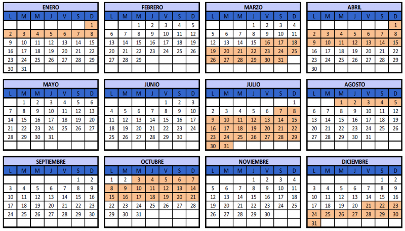 Descarga tu calendario para imprimir 1810